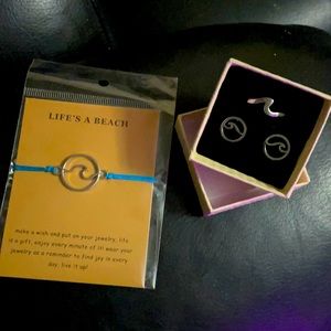 Ocean Wave ring-earrings-bracelet